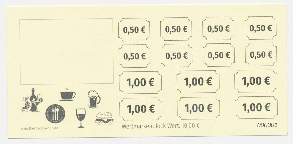 VERZEHRKARTEN | Abstreich-Wertmarken | 10€ | 10,00 Euro Wert | 5 Blöcke à 50 Blatt (ROT, 250 VERZEHRKARTEN | Abstreich-Wertmarken | 10€ | 10,00 Euro Wert | 5 Blöcke à 50 Blatt (ROT, 250